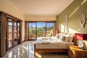 Biệt thự, 2 phòng ngủ, hồ bơi riêng, quang cảnh hồ bơi | Két bảo mật tại phòng, màn/rèm cản sáng 