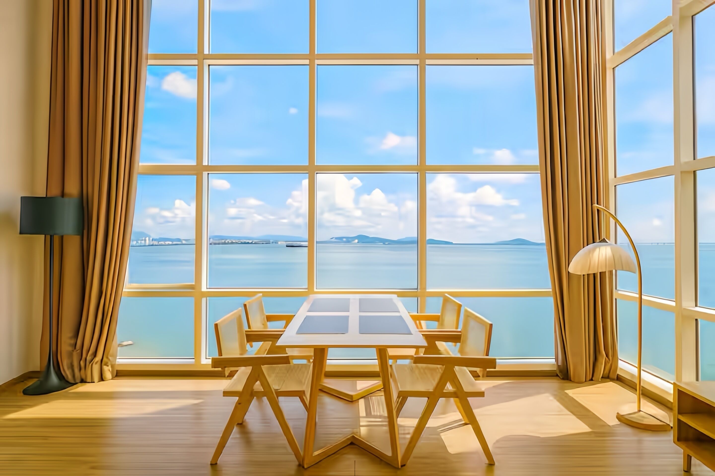Apartment, Sea View | In-room dining
