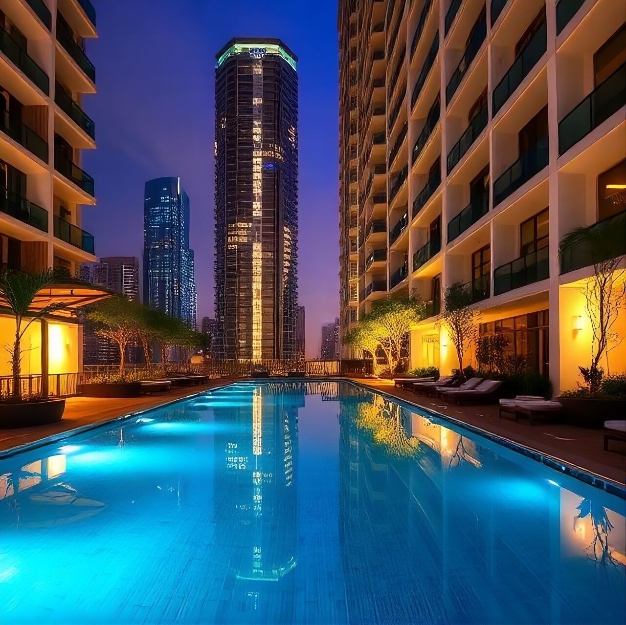 Outdoor pool