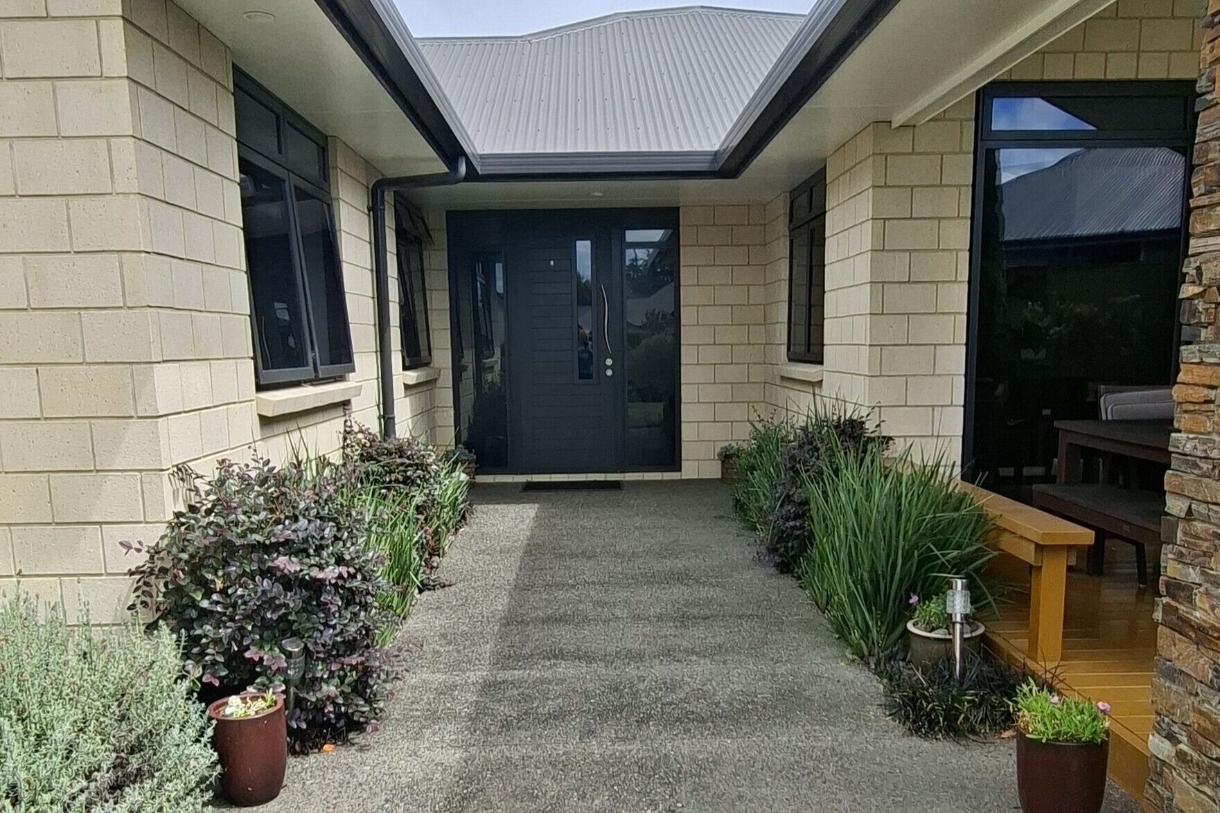 Exterior detail