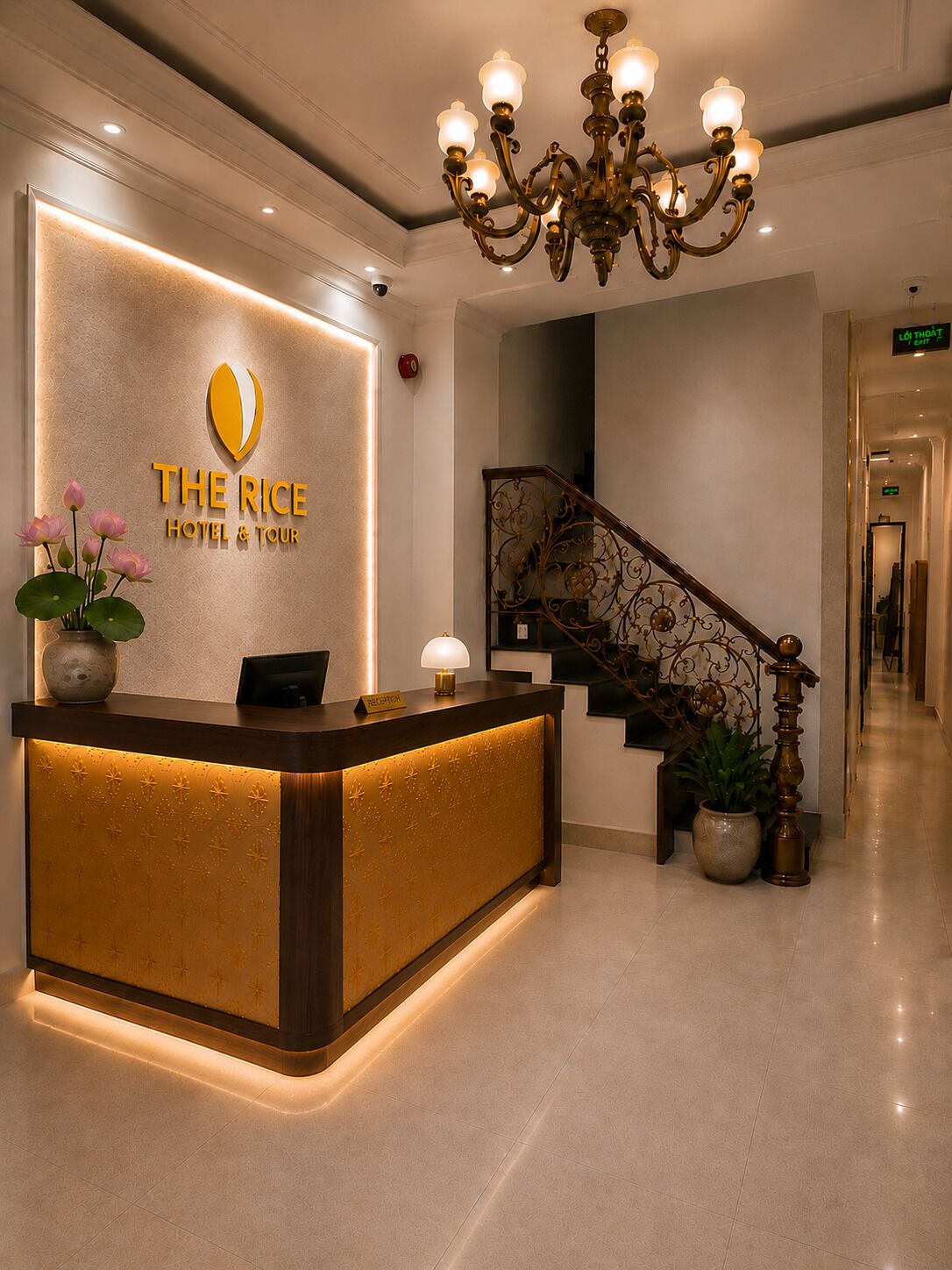 Quầy tiếp tân