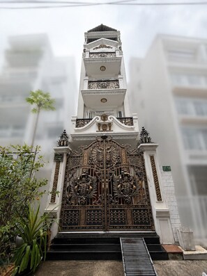 Detalhe da fachada