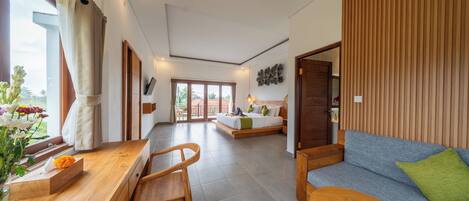 Villa, 2 Bedrooms, Private Pool | Living area