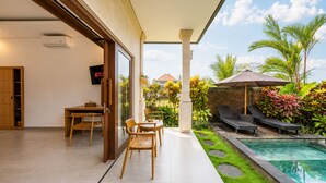 Villa, 1 Bedroom, Private Pool | Balcony view - Ada Private Villa Ubud (Ubud)
