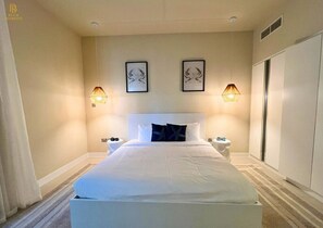 Iron/ironing board, WiFi, bed sheets - Seaside 2BR Escape in Al Reem (Abu Dhabi)