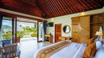 Deluxe Villa, Private Pool | In-room safe, soundproofing, iron/ironing board, free WiFi