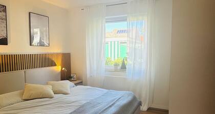 Newly renovated: Stylish, quiet apartment with garden - in the town center & close to the beach
