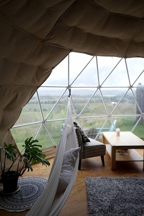 Fireplace - Private Thunderdome in Waipu w/ Oceanviews & Outdoor Shower (Waipu)