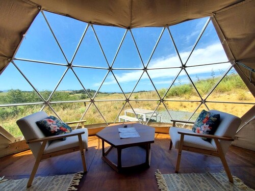 Rustic Glamping Dome in a Rural Setting near Waipu, North Island