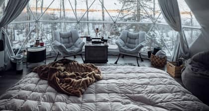 Amazing Bubble Dome in Cherhill, Alberta