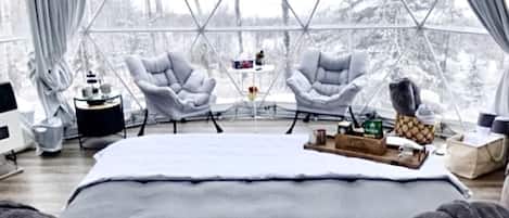 1 chambre, literie fournie