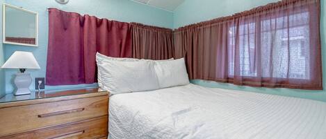 2 habitaciones, escritorio, wifi y ropa de cama