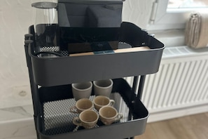 Coffee and/or coffee maker - Stylish 1BR with Living Room in Ghent Center (Ghent)