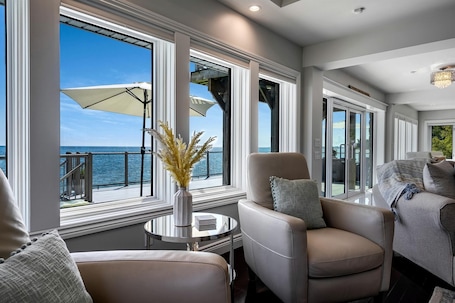 Interior. Luxury Waterfront Estate with Beach Access and Expansive Grounds in Ontario, Canada