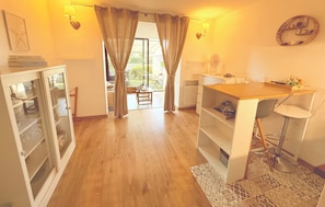 Interior - Studio with terrace, marina, and pool in Port Cogolin (Cogolin)