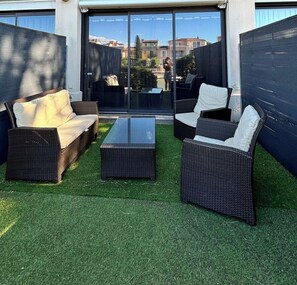 Property grounds - Apartment with terrace & pool in Port Cogolin (Cogolin)