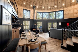 Unclassified image, 5 of 51, button - Spectacular Yurt with Breathtaking Outdoor and Indoor Spaces in Vermont (West Dover)