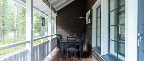 Standard Duplex, 3 Bedrooms, Sauna, Slope side | Terrace/patio