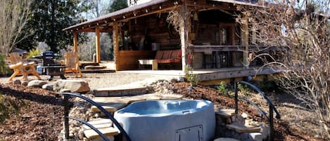 Bain à remous extérieur
