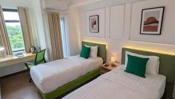 Exclusive Twin Room, 2 Twin Beds, Balcony, City View | Free WiFi