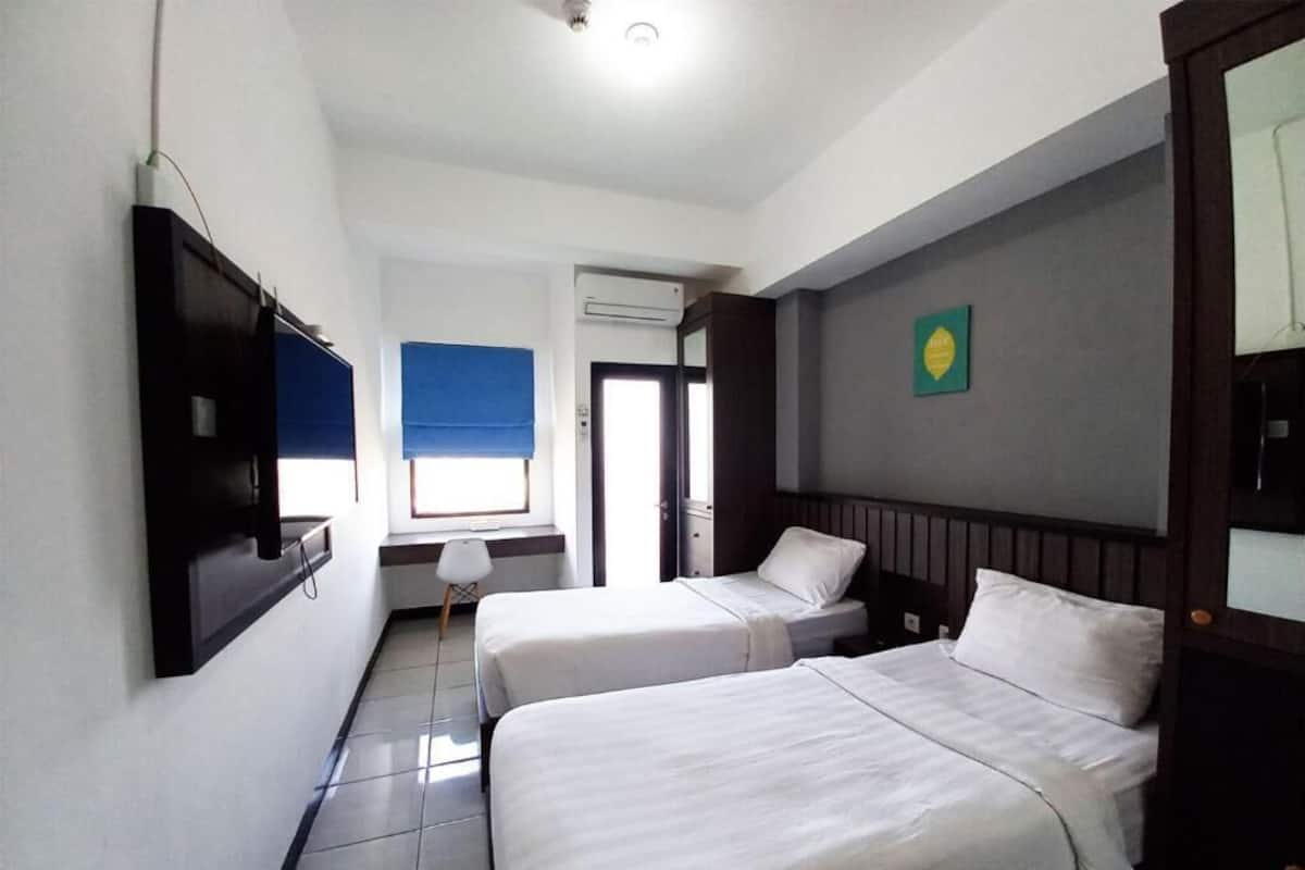 Superior Twin Room, 2 Katil Bujang (Single), Balcony, City View | Wi-fi percuma 