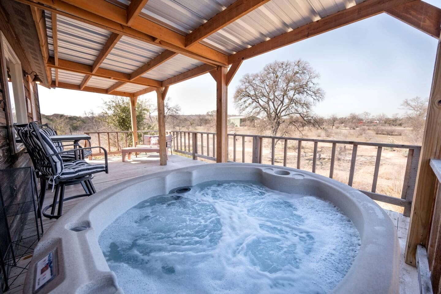 Bain à remous extérieur