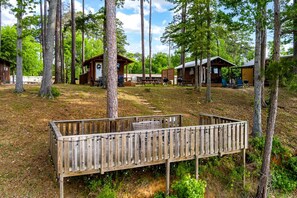 Property grounds - Beautiful Cabin by the Lake Nestled in Sabine National Forest for a Romantic Retreat in Hemphill, Texas (Hemphill)