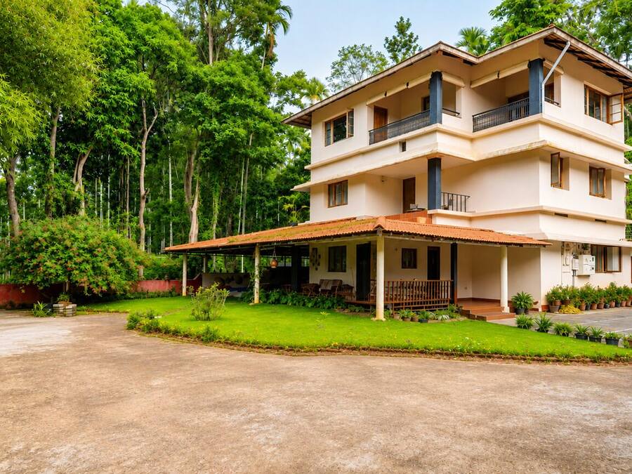 Fachada da propriedade