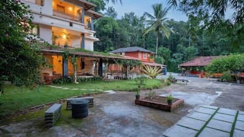 Front of property – evening/night