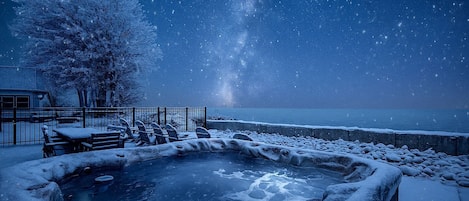 Baignoire à remous extérieure