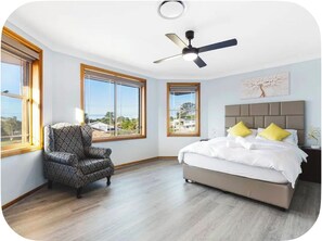 4 chambres, fer et planche à repasser, Wi-Fi gratuit, draps fournis