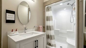 Hair dryer, towels