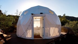 Exterior - Luxurious Dome on Farm with Impressive Views at Splitrock Valley, California (Fallbrook)