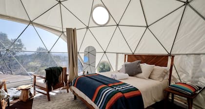 Luxurious Dome on Farm with Impressive Views at Splitrock Valley, California