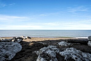 Beach - Breathtaking Beachfront Cottage with Nice Sights in Leamington, Ontario (Leamington)