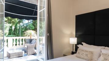Chambre Double Deluxe, vue jardin
