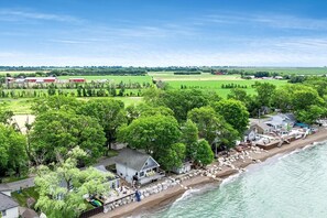 Beach - Amazing Beachfront Cottage with Barbecue in Leamington, Ontario (Leamington)