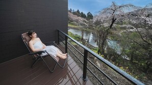 デラックス ヴィラ リバービュー | バルコニーからの眺望