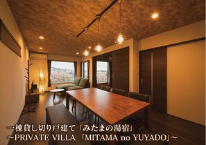 Biệt thự Deluxe, quang cảnh sông | Khu vực ăn uống tại phòng