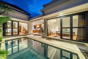 Familievilla - 2 soveværelser - privat pool | Pool | Udendørs pool
