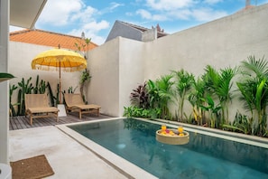 Familievilla - 2 soveværelser - privat pool | Pool | Udendørs pool