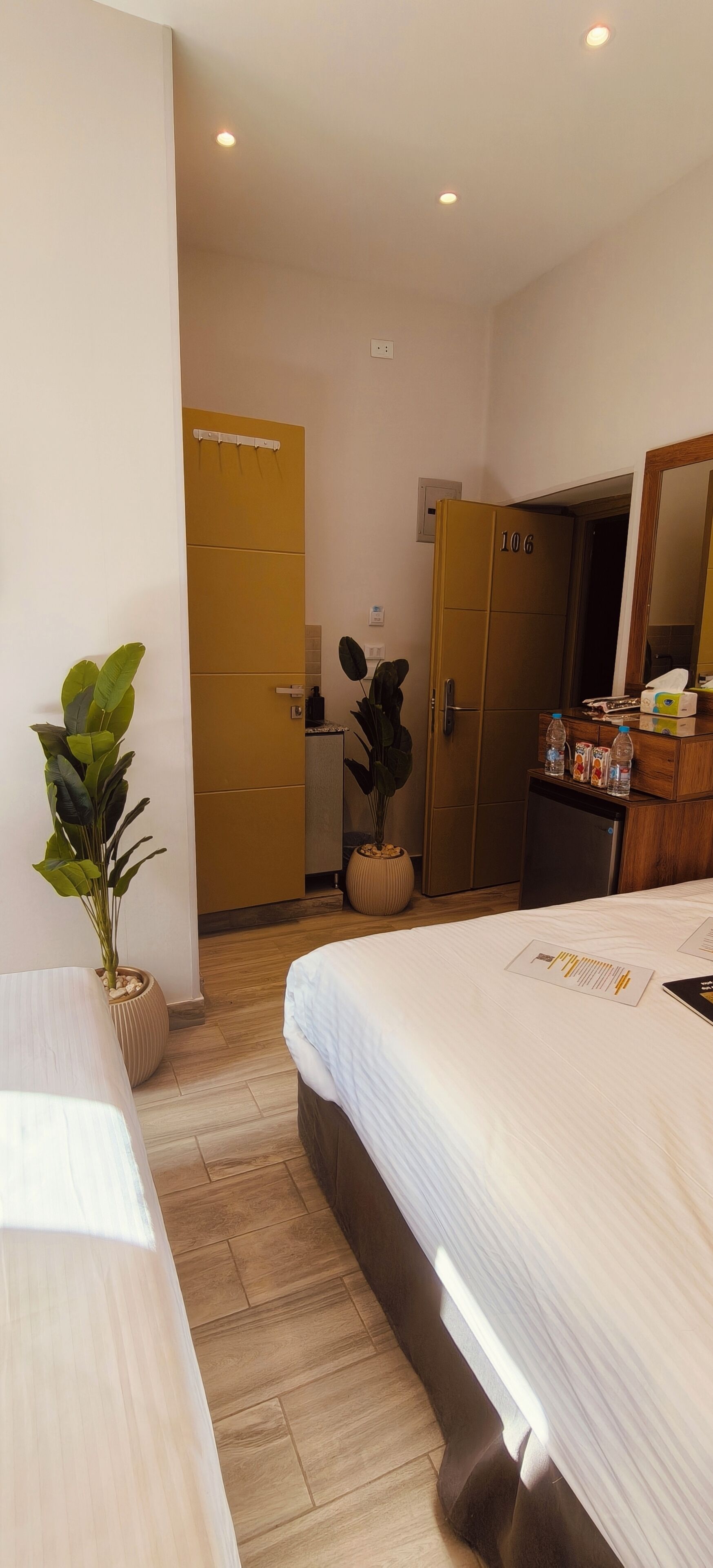 Superior Triple Room, City View | Egyptian cotton sheets, premium bedding, down comforters