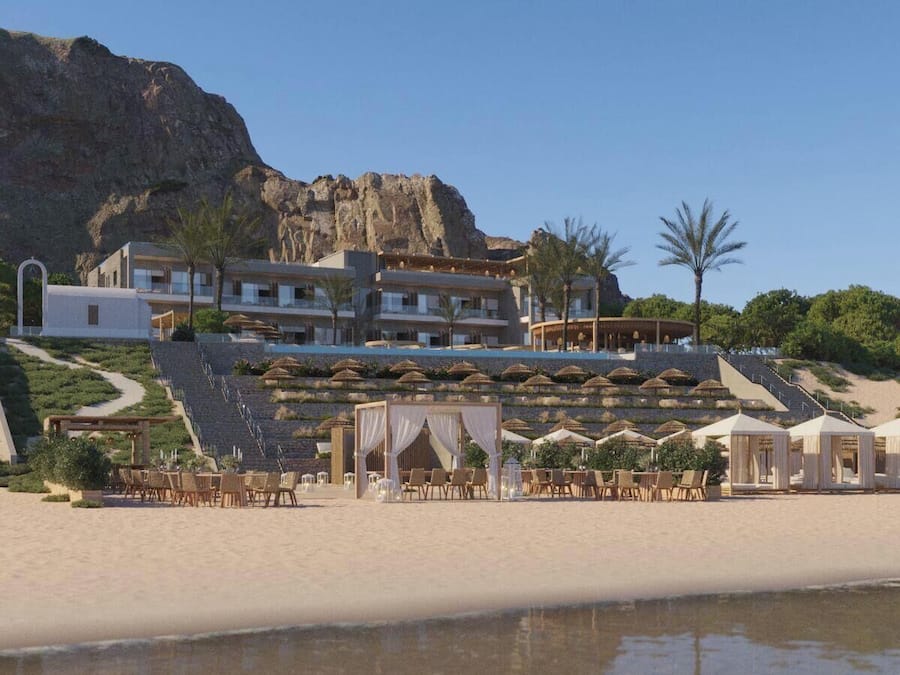 Ubicación a pie de playa, cabañas de uso gratuito, tumbonas y sombrillas
