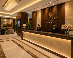 Lobby - Hotel The Auric by Signature Stayz (New Delhi)