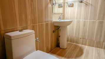 Articles de toilette gratuits, serviettes fournies, savon, shampoing