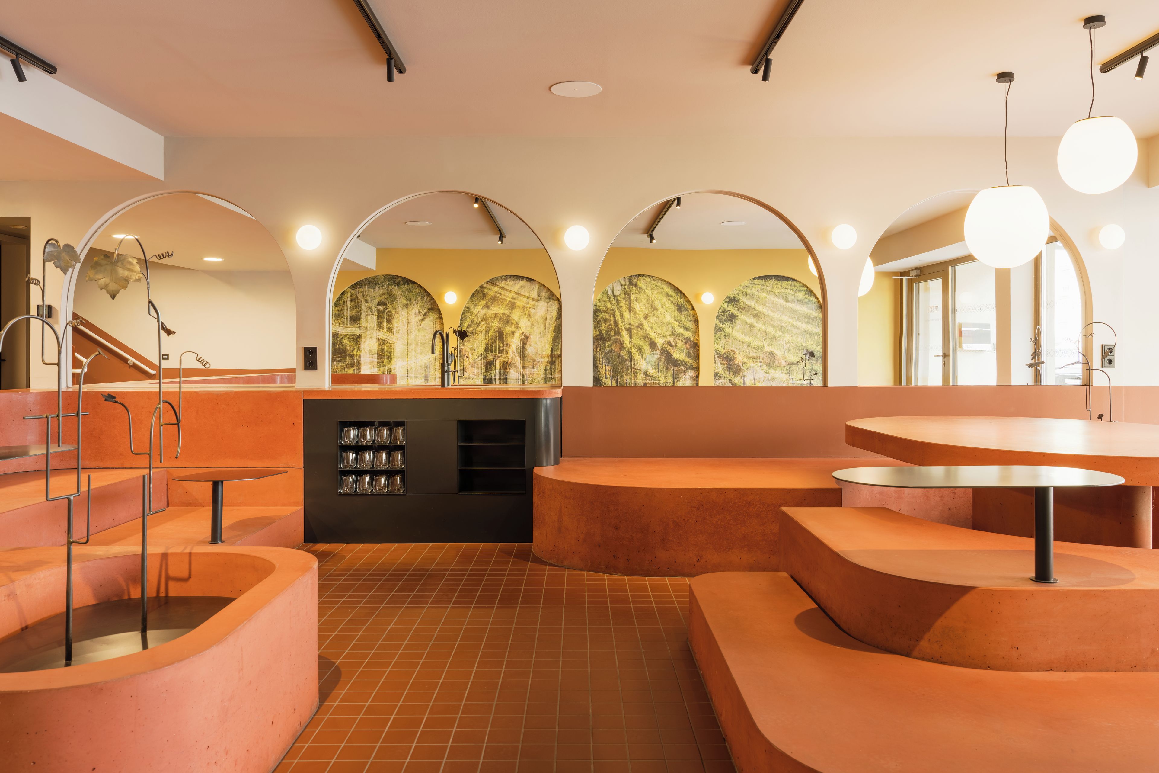 Lobby sitting area