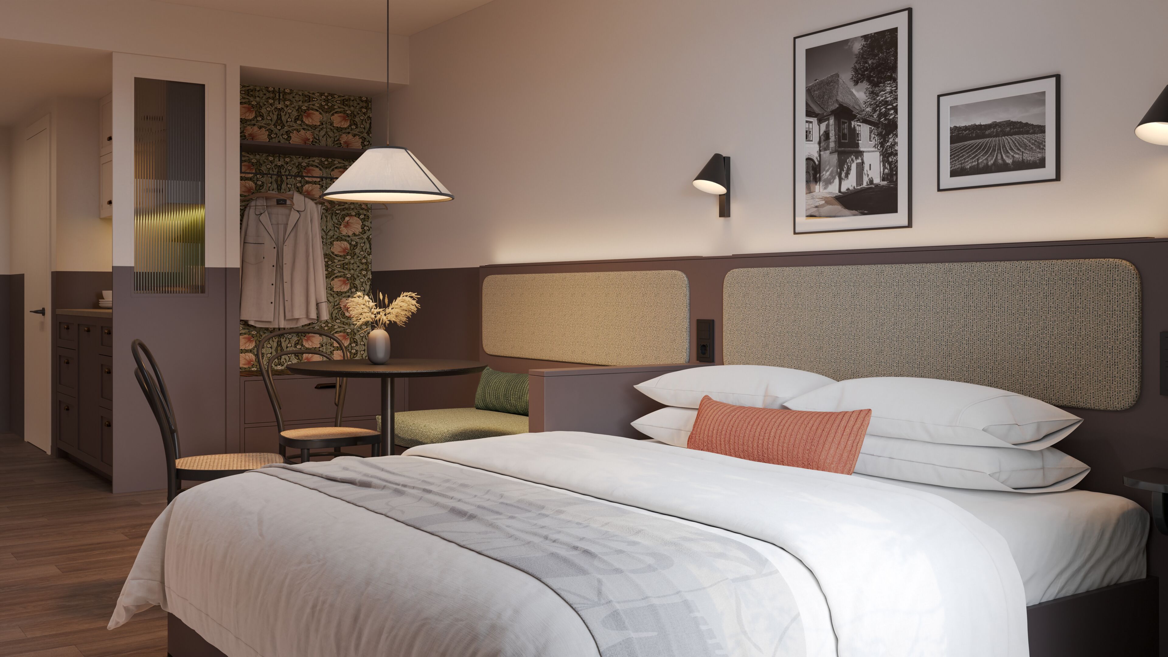Original Studio - 3 person | Desk, laptop workspace, iron/ironing board, free cots/infant beds