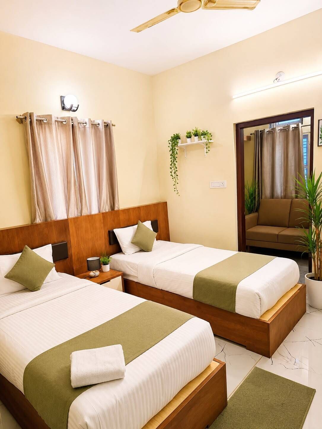 Apartamento Deluxe, balcón | Escritorio y wifi gratis
