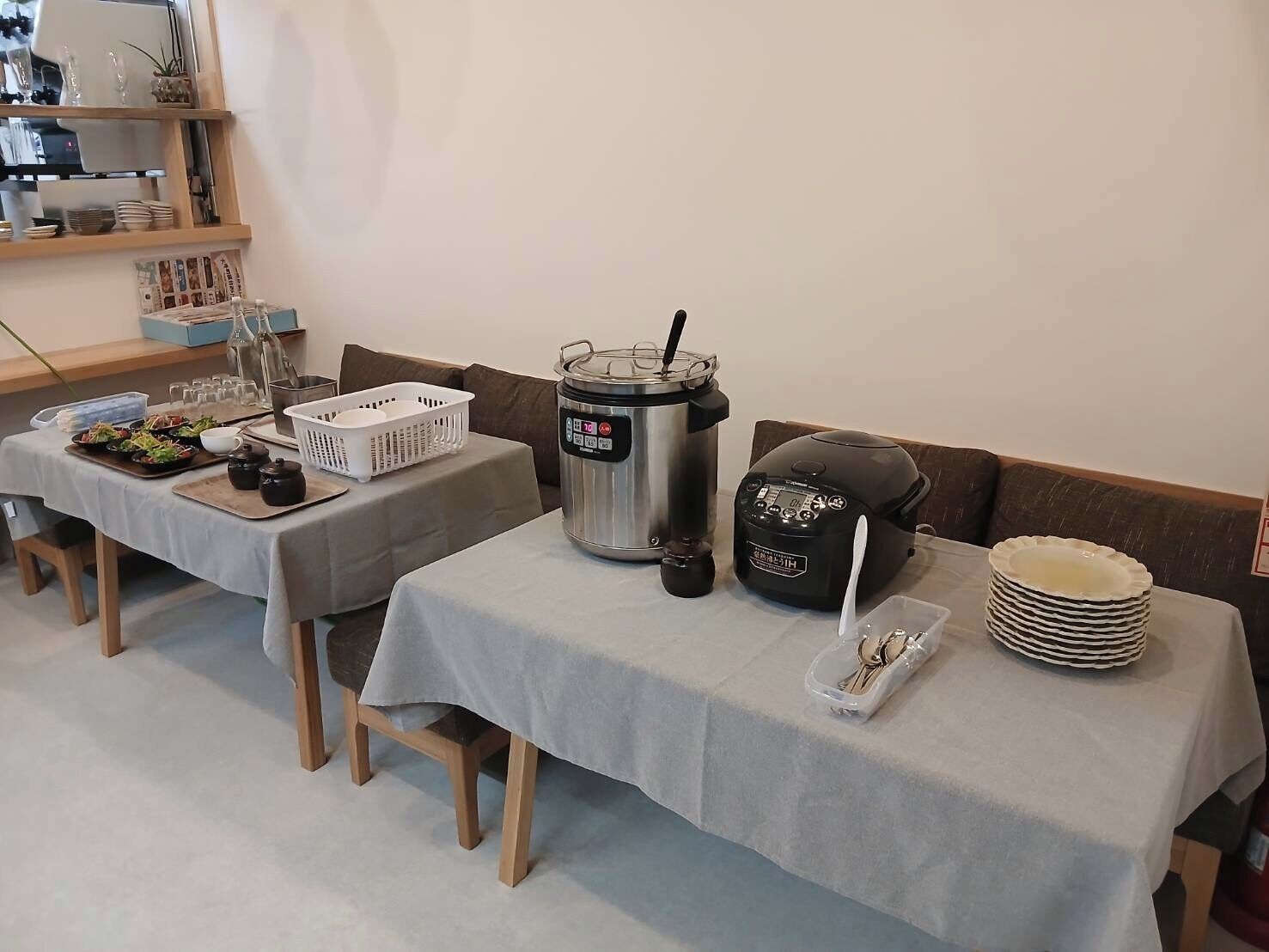 Petit déjeuner buffet compris tous les jours