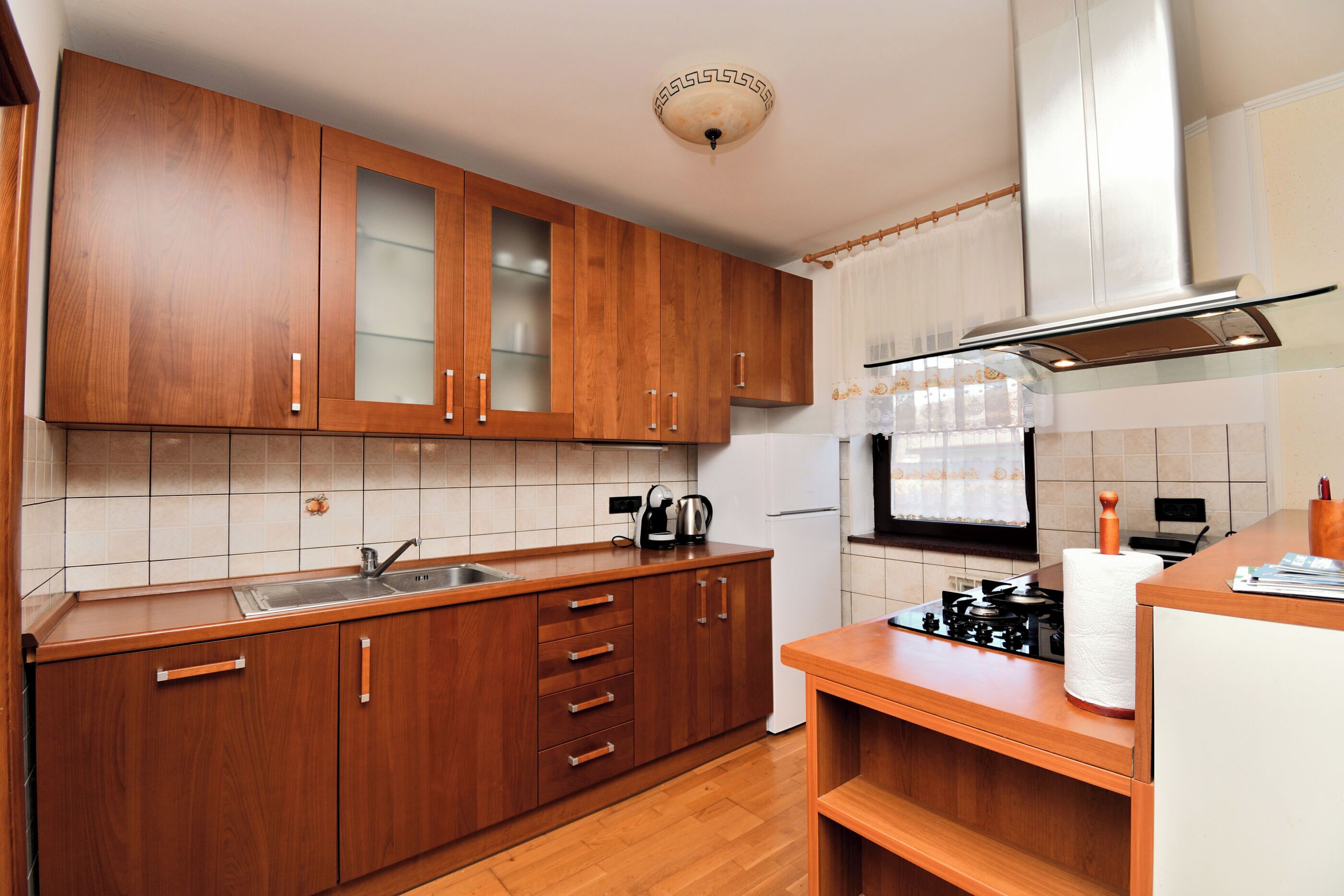 Departamento (A1) | Cocina privada | Cafetera de espresso, refrigerador, horno y parrilla de estufa 